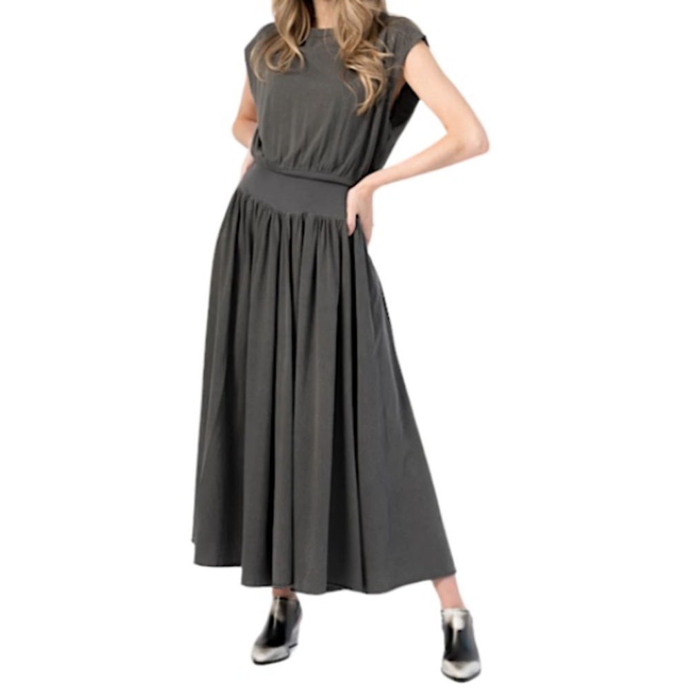 NSF Alice Full Skirt Maxi Dress SZ P US 0/2 EUC - Picture 5 of 6